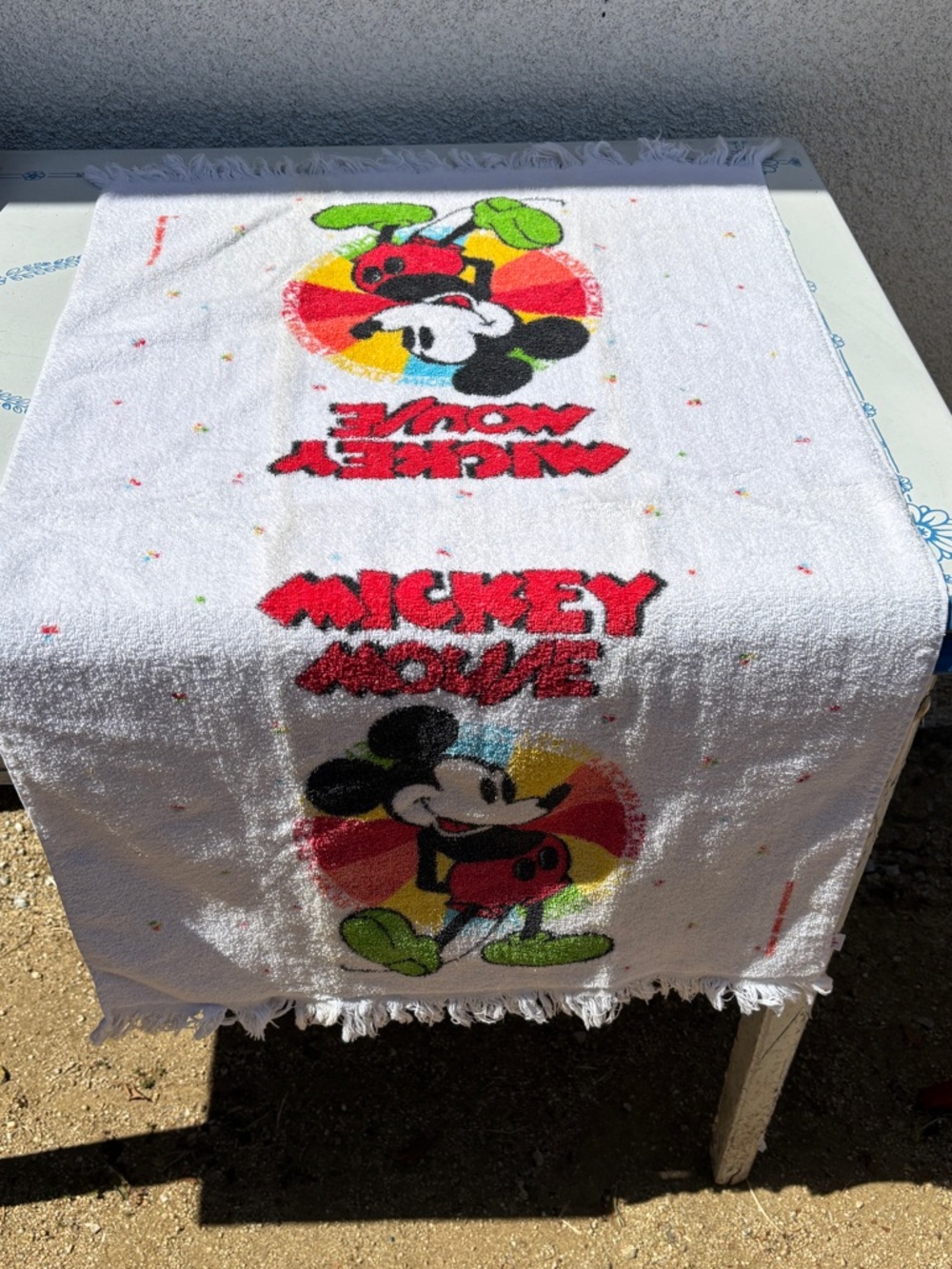 Cannon Vintage Mickey Mouse Towel! - Picture 2 of 5